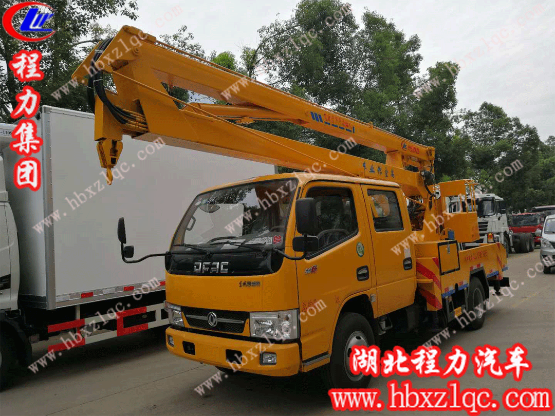 高溫下高空作業(yè)，湖北程力東風(fēng)小多利卡高空作業(yè)車是首選