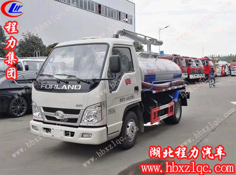 程力專用汽車(chē)股份有限公司福田小卡吸污車(chē)，零污染，吸污能力強(qiáng)