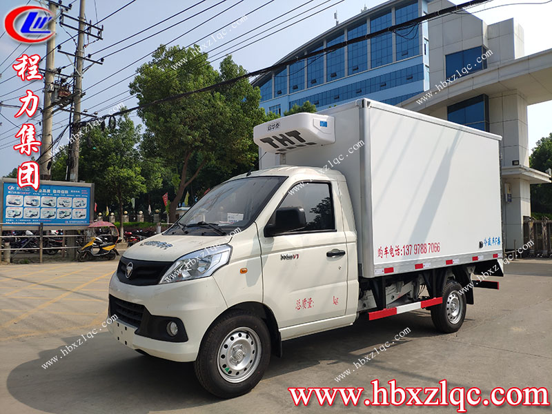 湖北程力集團(tuán)創(chuàng)路上的好幫手福田祥菱冷藏車(chē)！