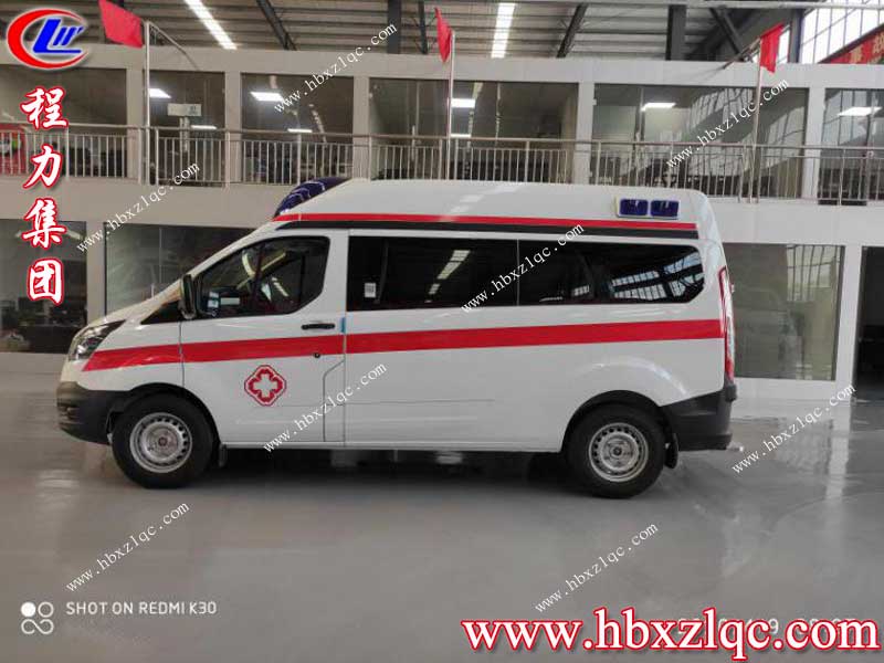 湖北程力福特V362監(jiān)護型救護車，助力貴州遵義白衣戰(zhàn)士一臂之力