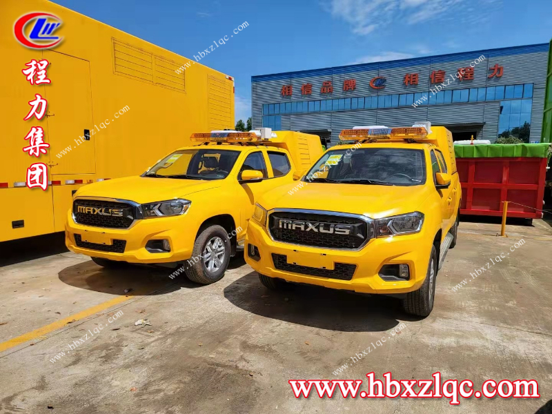 自然災害面前，救險車永遠沖在最前面