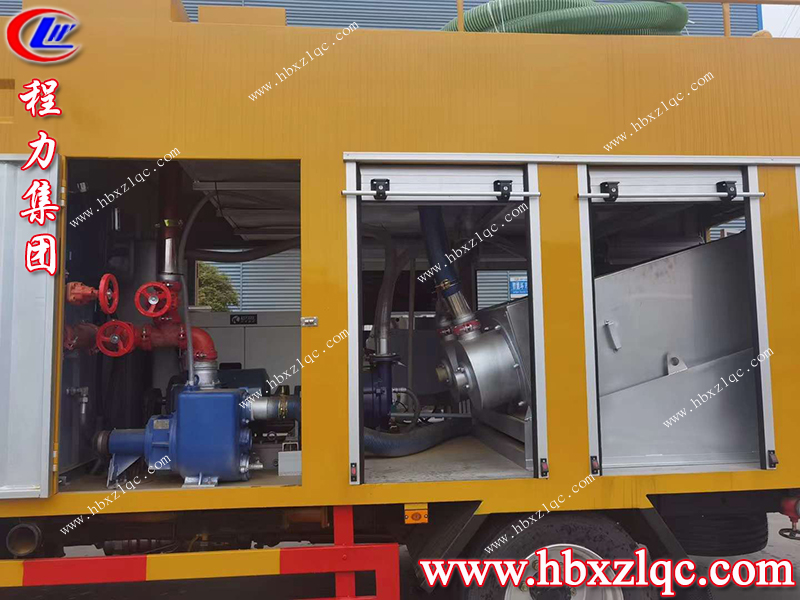 湖北程力東風(fēng)大多利卡污水凈化車，高效處理城市、農(nóng)村的污水