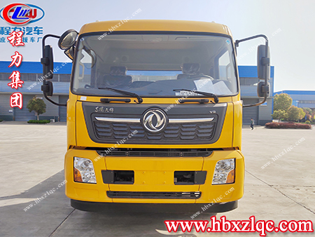 幸福源于關(guān)愛，希望來自程力集團東風天錦救援車