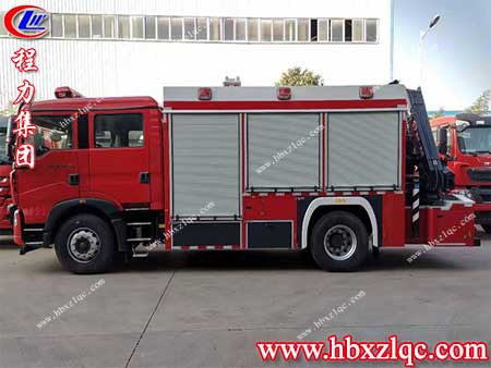 程力重汽搶險(xiǎn)救援消防車，為救援活動(dòng)提供更全面的援助