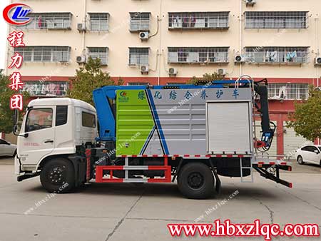 城市的整容大師——程力綠化綜合養(yǎng)護(hù)車