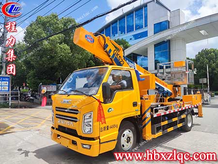 程力江鈴高空作業(yè)車，帶著大隨編鐘之聲，抵達(dá)黑龍江開啟新征程