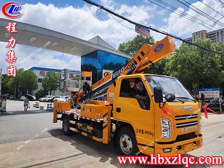 程力江鈴高空作業(yè)車，帶著大隨編鐘之聲，抵達(dá)黑龍江開啟新征程