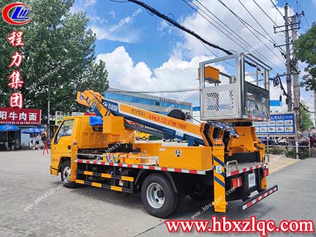 程力江鈴高空作業(yè)車，帶著大隨編鐘之聲，抵達(dá)黑龍江開啟新征程