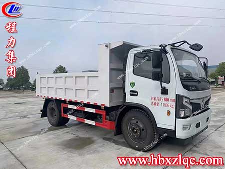 程力東風(fēng)福瑞卡自卸車，造就的是半個(gè)工程的輝煌